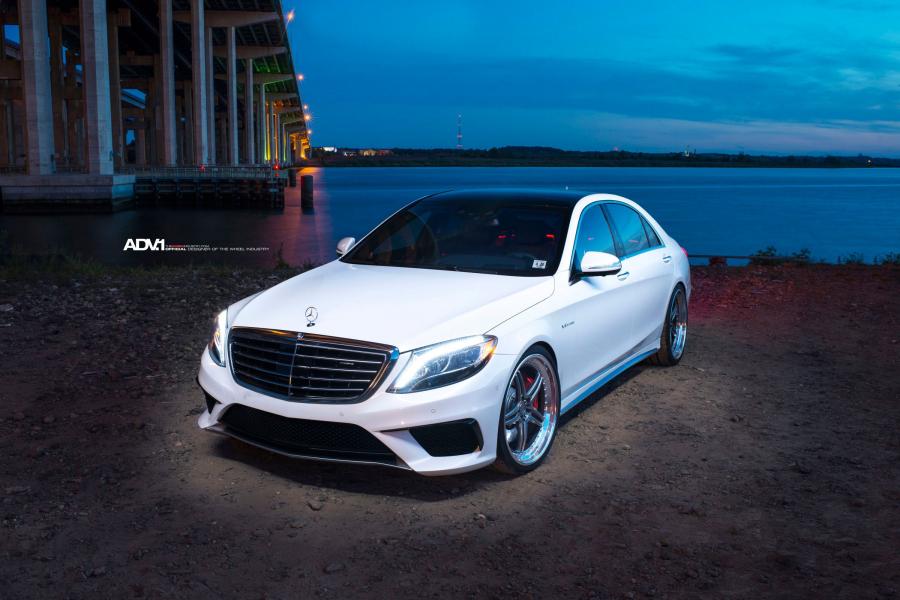 Mercedes-Benz S63 AMG on ADV.1 Wheels (ADV05TFSL) '2015